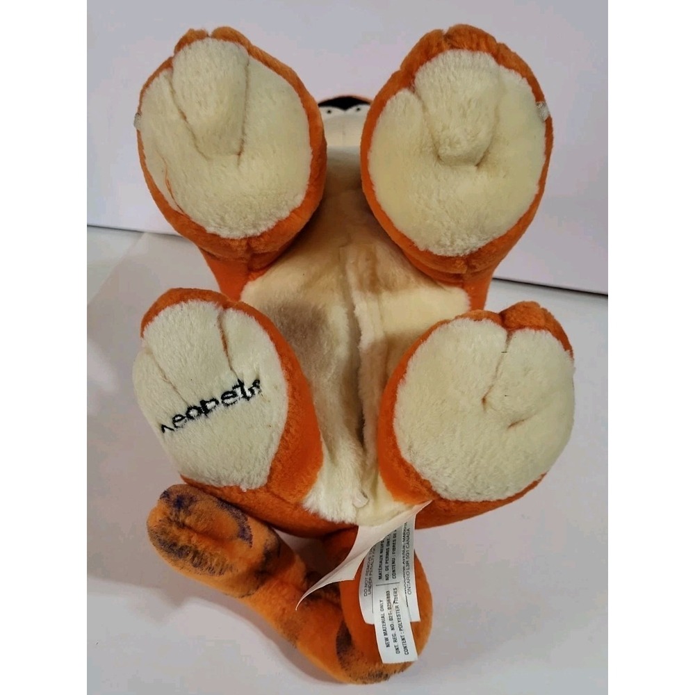 Vintage Neopets Interactive Talking Orange Kougra Tiger Plush - Picture 5 of 13